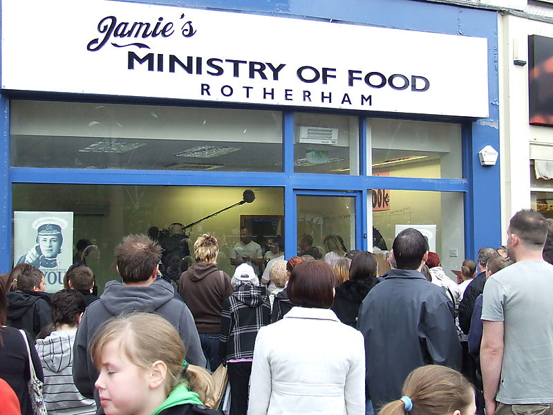 Jamie Oliver MInistry of Food restaurant