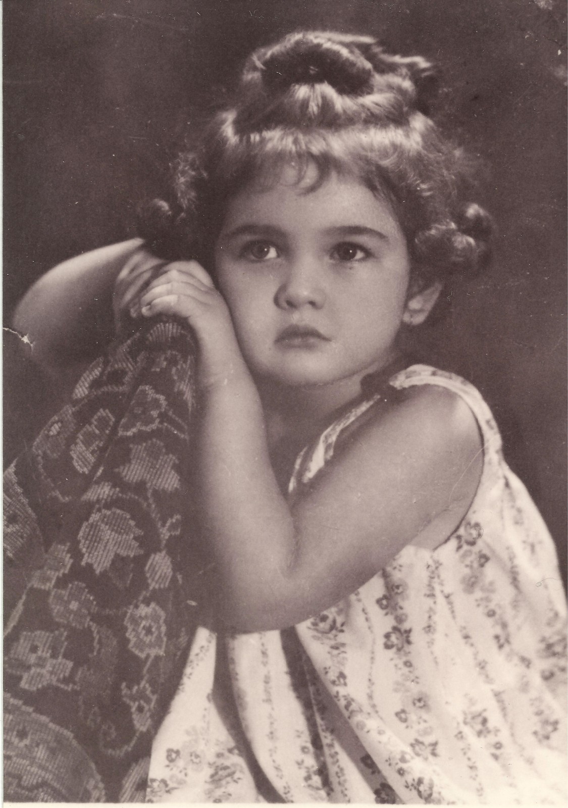 Margareta Paslaru copil