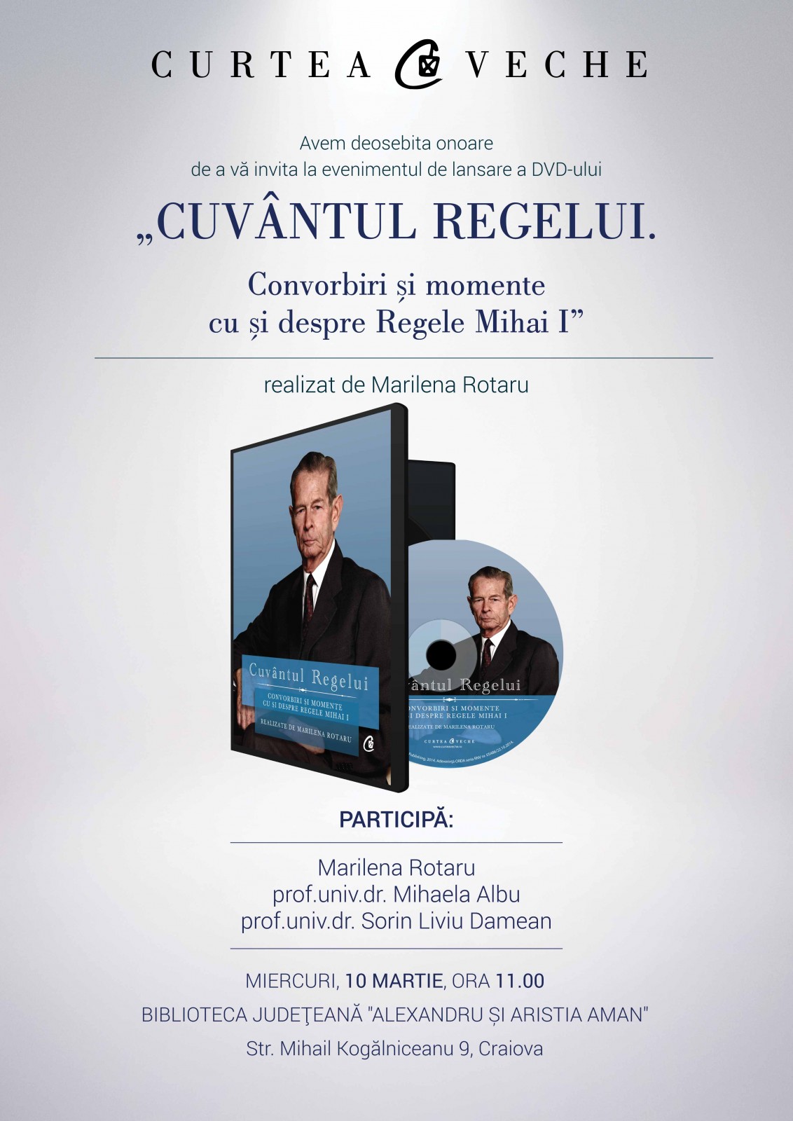 Afis_Craiova_Lansare Cuvantul Regelui