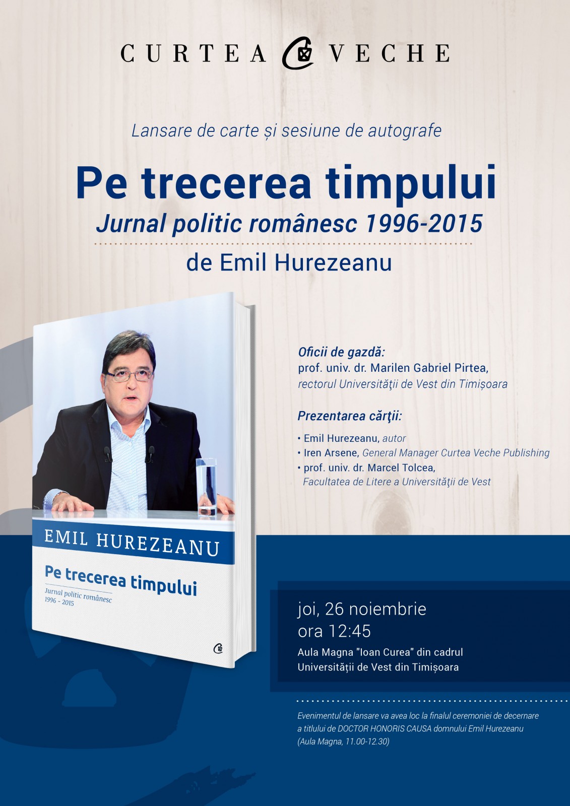 Afis Pe trecerea timpului [Hurezeanu]-01